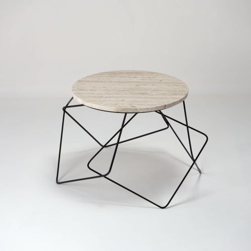 sTABLE - Travertine coffee table | Tables by DFdesignLab - Nicola Di Froscia