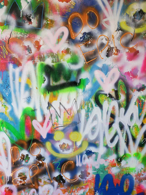 Do Epic Love | Oil And Acrylic Painting in Paintings by Sona Fine Art & Design  - SFAD | Los Angeles in Los Angeles