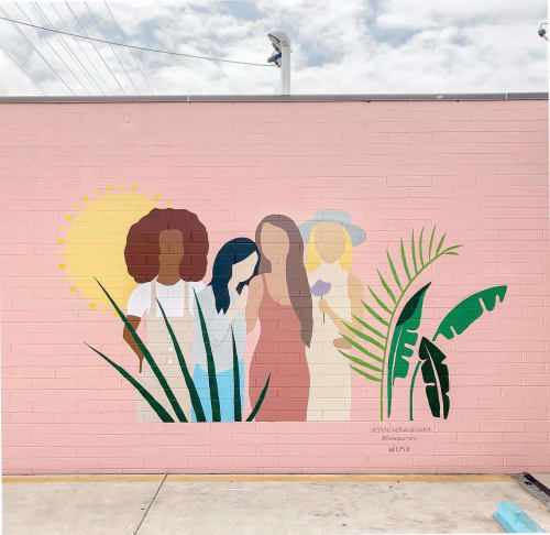 Fem X Mural | Street Murals by Stefanie Bales Fine Art | FEMX QUARTERS in San Diego