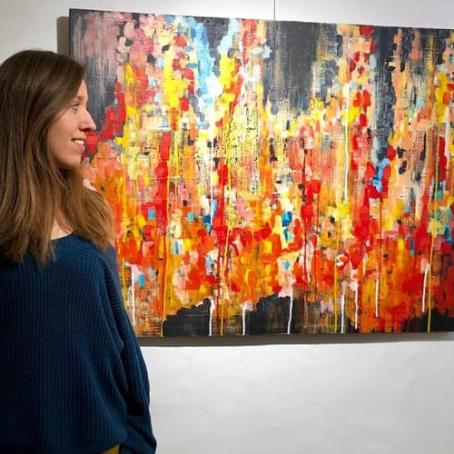 Never Give Up | Paintings by KARDIMAGO