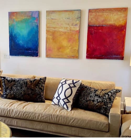 3 paintings on canvas 40x30 each | Paintings by Jim Pittman