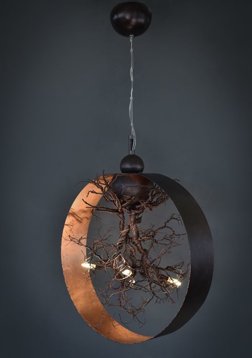 Roots in Circle Small | Pendants by Fragiskos Bitros