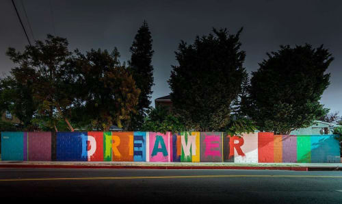 Dreamer | Street Murals by Ruben Rojas