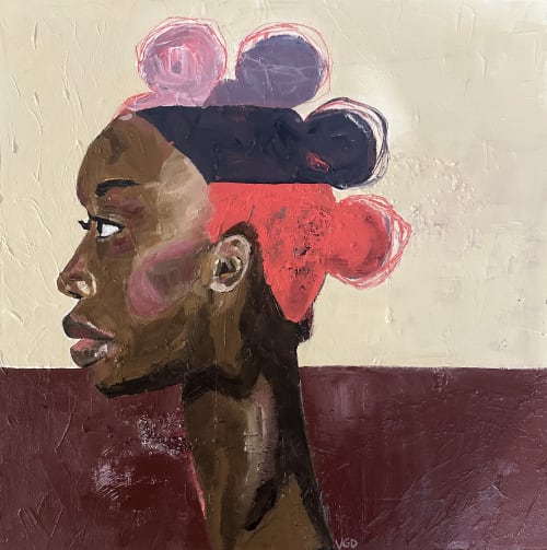 Dreamer | Oil And Acrylic Painting in Paintings by Vikki Drummond
