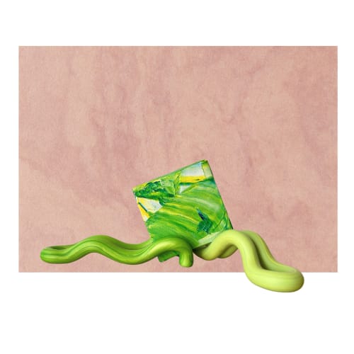 Kurba Lime Holder for Mementos | Candle Holder in Decorative Objects by Prin Nadi