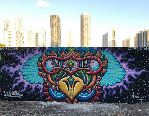 Phoenix Bird | Murals by Chris Dyer