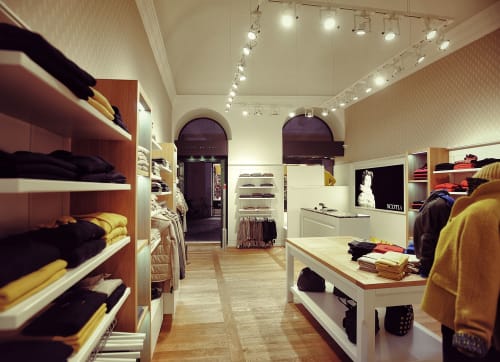 Scotia Cashmere, Stores, Interior Design