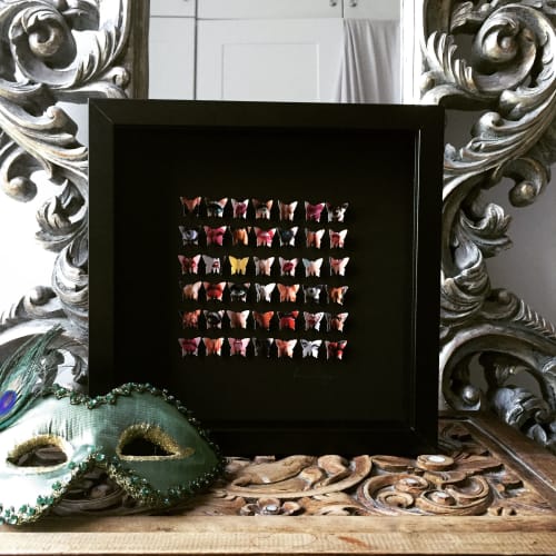 Dirty Little Butterflies | Decorative Frame in Decorative Objects by Lorna Doyan