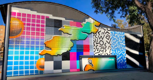 Slideshow Feat: Ayto Region | Street Murals by Dante Arcade