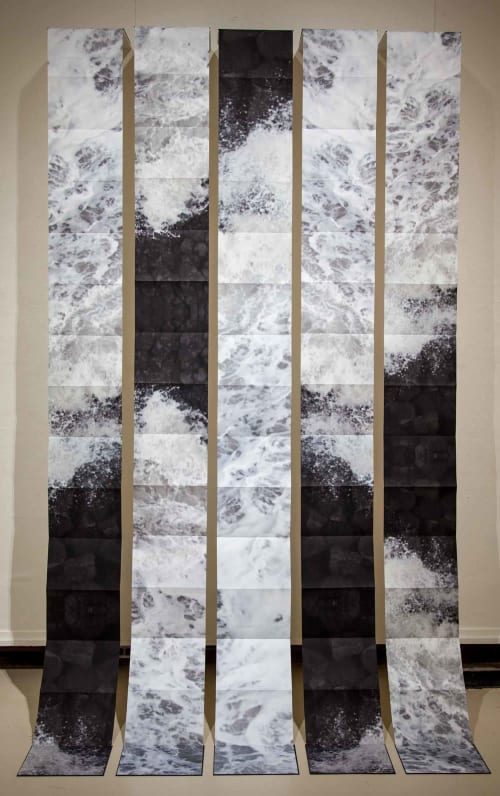 The Falls | Wall Hangings by Nicole Pietrantoni | Lamar Dodd School of Art in Athens