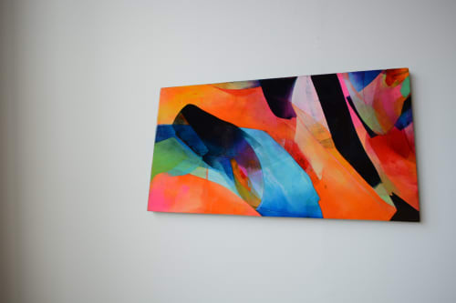 "Slettnes Fyr" Abstract Oil Painting | Oil And Acrylic Painting in Paintings by Kimbal Quist Bumstead