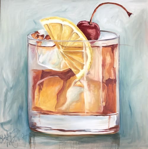 Old Fashion | Paintings by Cindy Mathis Murals and Fine Art