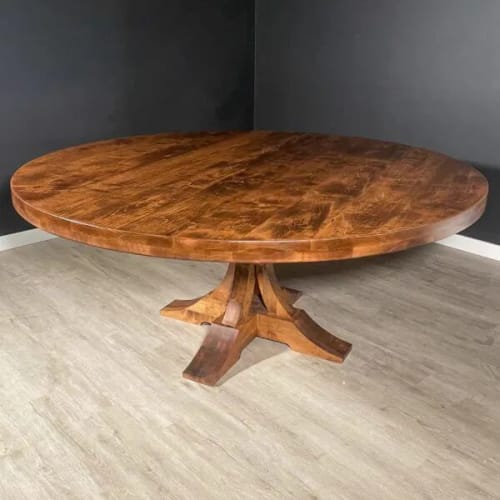 Round Heirloom Pedestal Table | Dining Table in Tables by Lumber2Love