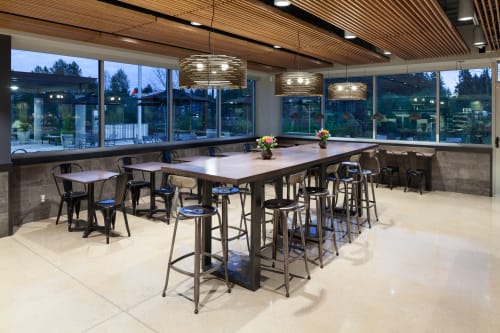 Brower Bar Table & Cafe Tables | Tables by Meyer Wells | Metropolitan Market Sammamish in Sammamish