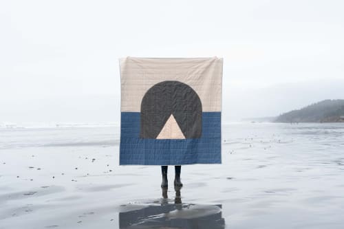 Sea Stack Quilt | Linens & Bedding by Vacilando Studios