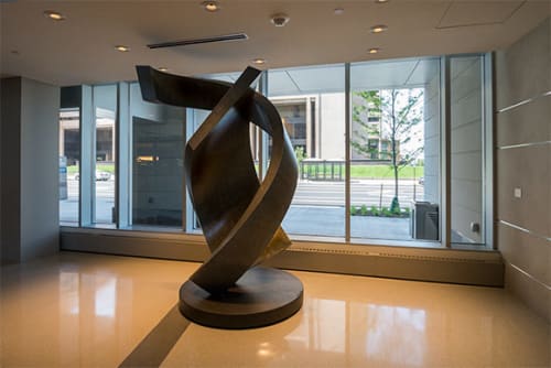 Foreseen Future | Sculptures by Jerry Schmidt | Hilton Cleveland Downtown in Cleveland