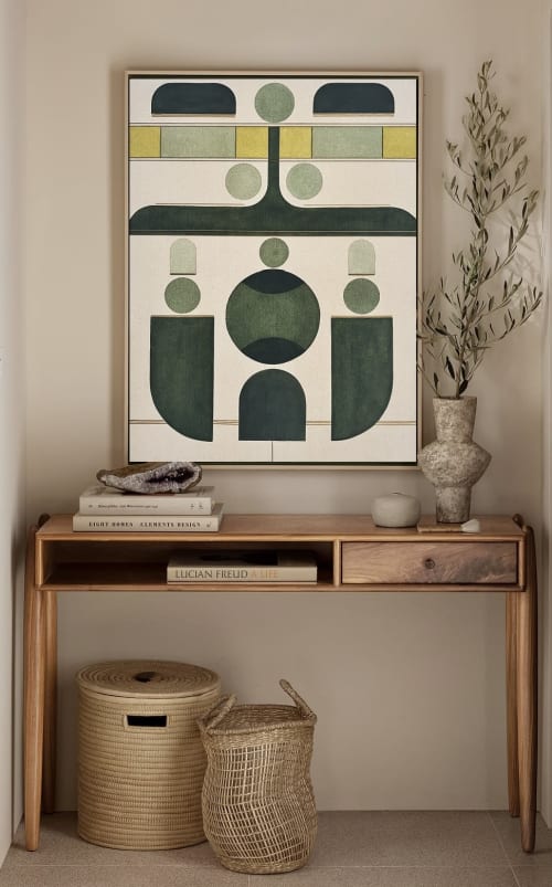 Reflection No. 1 Painting | Mixed Media by Ayse Sirin Budak