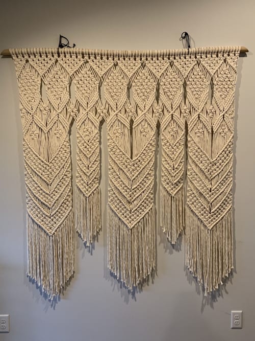 Macrame Tapestry | Macrame Wall Hanging by Frayed Knot Co.