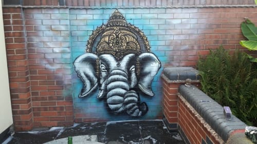 Ganesh | Street Murals by HarpoArt