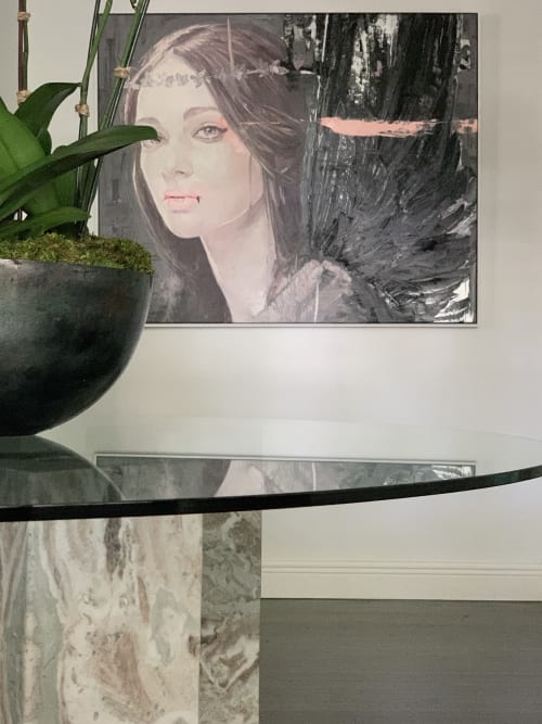 ODILLE | Oil And Acrylic Painting in Paintings by Roldan Lauzan Studio