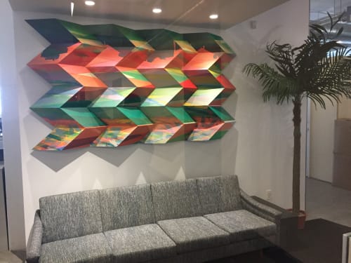 Unexpected Road Trip | Wall Sculpture in Wall Hangings by Jason Cantoro | Piknic Electronik in Montreal