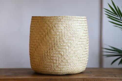 Juana's Plant Basket | Planter in Vases & Vessels by Tierra y Mano