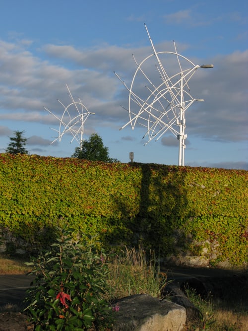 West Galer Flyover | Public Sculptures by Vicki Scuri SiteWorks | West Galer Street Flyover at Elliott Way, Seattle, WA in Seattle