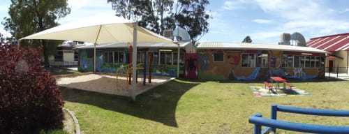 Australian outback/ Safari 2012 | Murals by Brushstrokes Designs | Neerigen Brook Primary School in Armadale