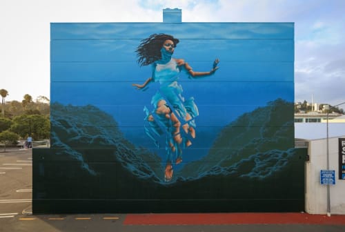 Pania of the Reef | Murals by James Bullough