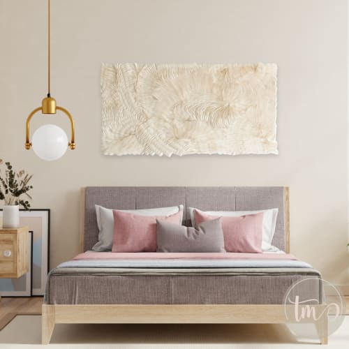 Crescendo Unframed Origami Wall Art | Wall Sculpture in Wall Hangings by TM Olson Collection