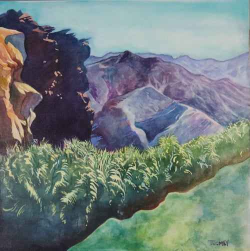 Valley Of The Dancing Palms | Paintings by Catherine Twomey