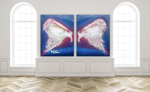 LA Angel | Paintings by Nichole McDaniel