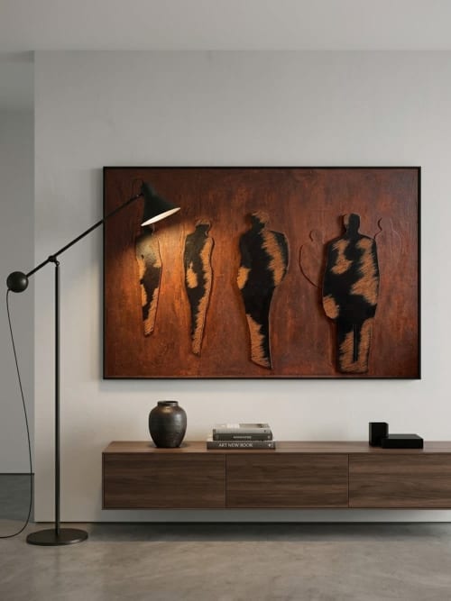 Urban Shadows | Wall Hangings by Angela David