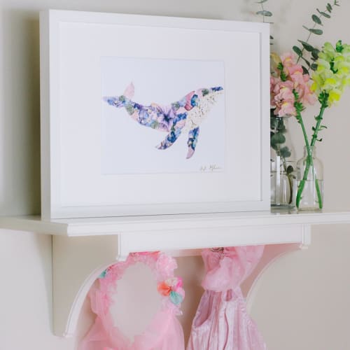 Humpback Whale | Paintings by Oxeye Floral Co