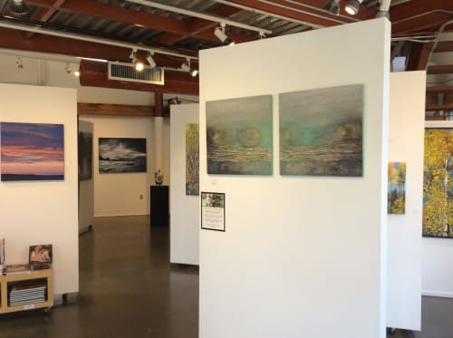 Atlantis 1&2 | Mixed Media by Monica Gewurz | Federation of Canadian Artists in Vancouver