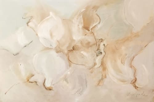 florecer | Oil And Acrylic Painting in Paintings by Cecilia Arrospide