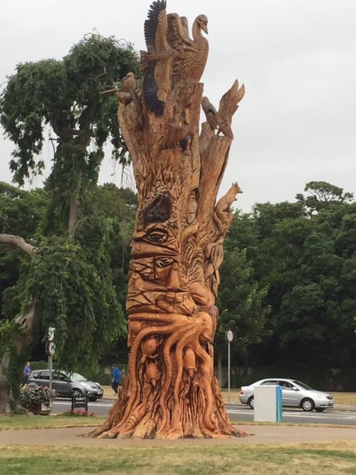 Tree of Life by Tommy Craggs seen at Saint Annes Park, Raheny Wescover