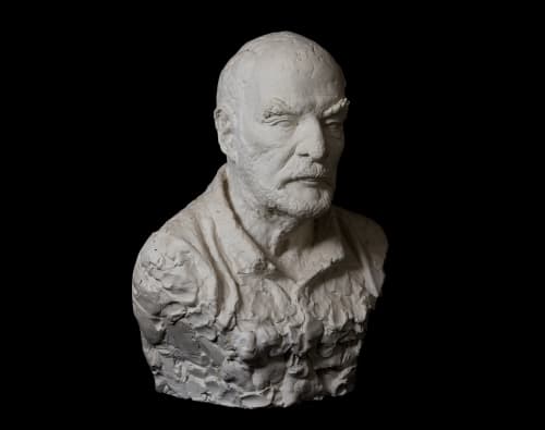The Professor – A Study of Intellectual Duality and Human Fr | Sculptures by Holzkunst Samuel Meisinger