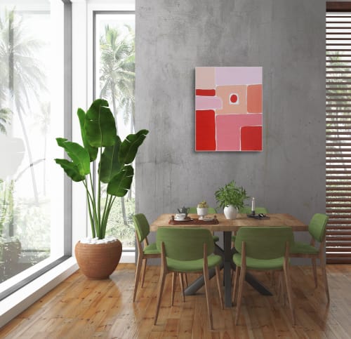 'My Right Hand' Painting and Pattern Collection | Paintings by Ellen McKenna | Town Hall Gallery in Hawthorn