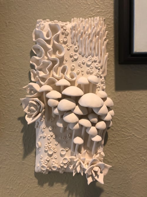 Eb & Flow Porcelain Flora Sculpture by Katy Nickell Ceramics at Paseo