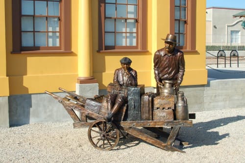 Journey to Market by Dee Clements | Public Art by JK Designs and the National Sculptors' Guild