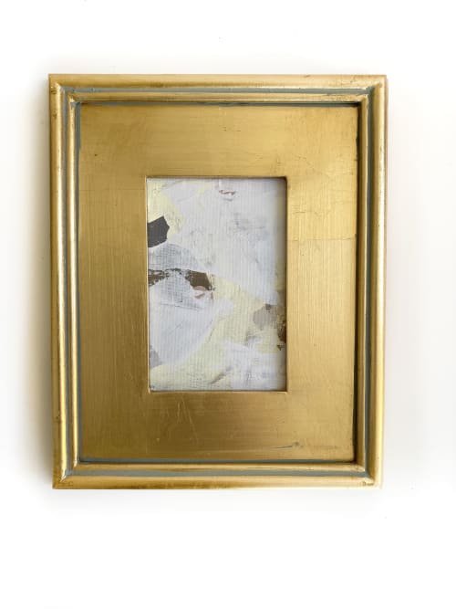 "Lifting Fog" Framed Mini Painting | Oil And Acrylic Painting in Paintings by Jessalin Beutler