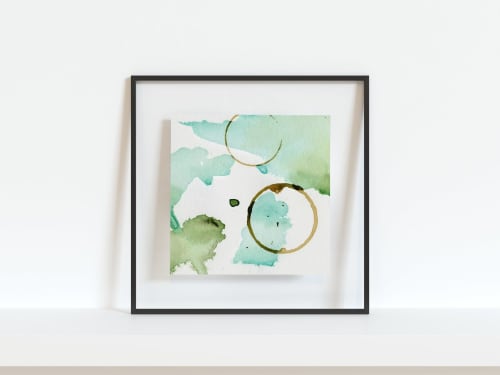 The "Emerald" series #4 | Prints by Melissa Mary Jenkins Art