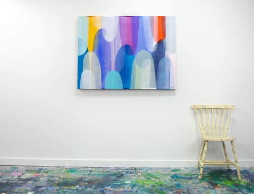 Light on My Toes | Paintings by Claire Desjardins