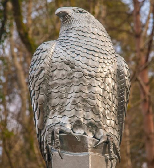 Peregrine Falcon Sculpture, | Public Sculptures by Thrussells