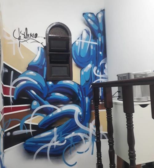 Mural | Murals by ALE140 @140ale_ | GERANDO FALCÕES in Vila Santa Helena