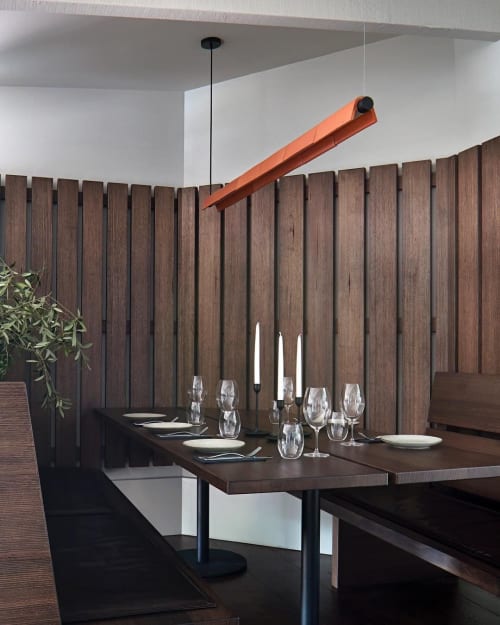 Tile Linear | Pendants by lumil | Many Little Bar & Bistro in Red Hill South