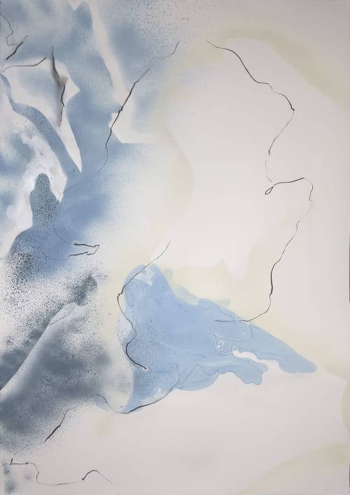 Solace | Oil And Acrylic Painting in Paintings by Joanna Cutri