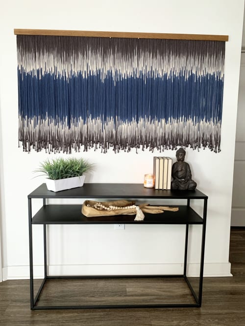 STORMY I Macrame Wall Hanging / Fiber Art | Tapestry in Wall Hangings by Jay Durán @ J. Durán Art + Home | Dallas in Dallas