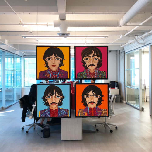 The Beatles | Paintings by Michelle Vella Art | Vancouver in Vancouver